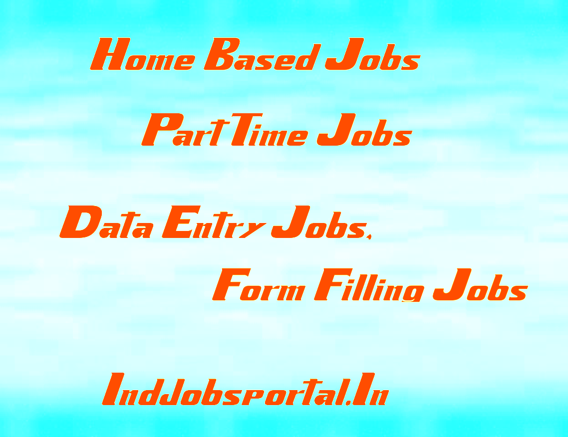part Time Jobs Data Entry Job Notification