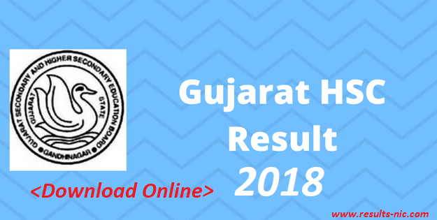 Gujarat Board 12th Result 2018
